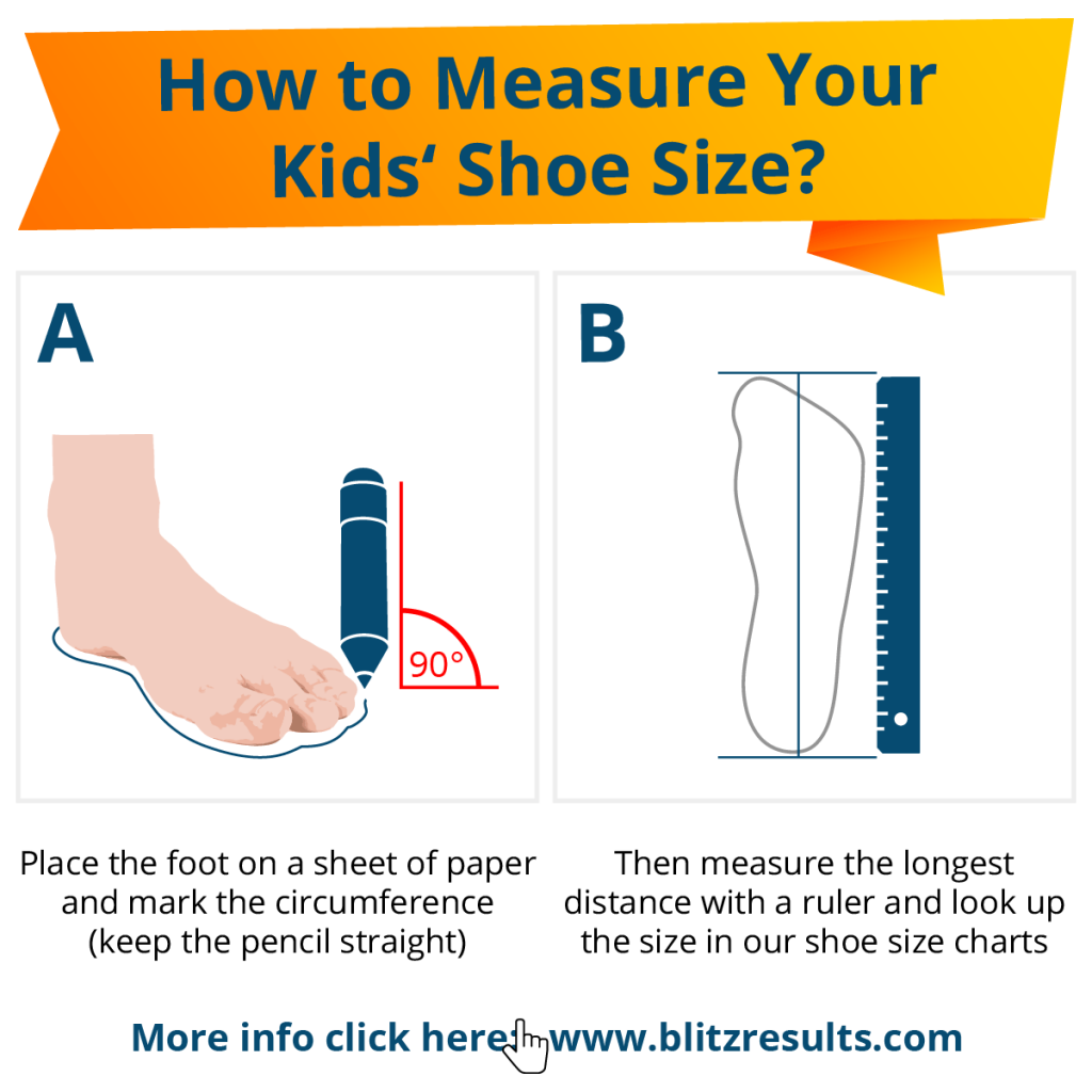 How to Measure Your Kids' Shoe Size