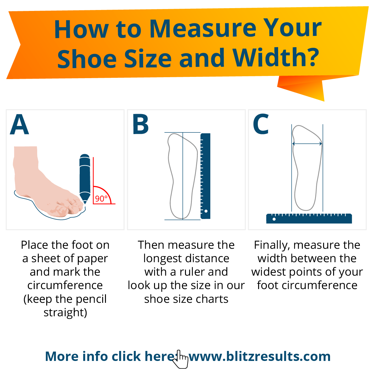 How to Measure your Shoe Size and Width at Home